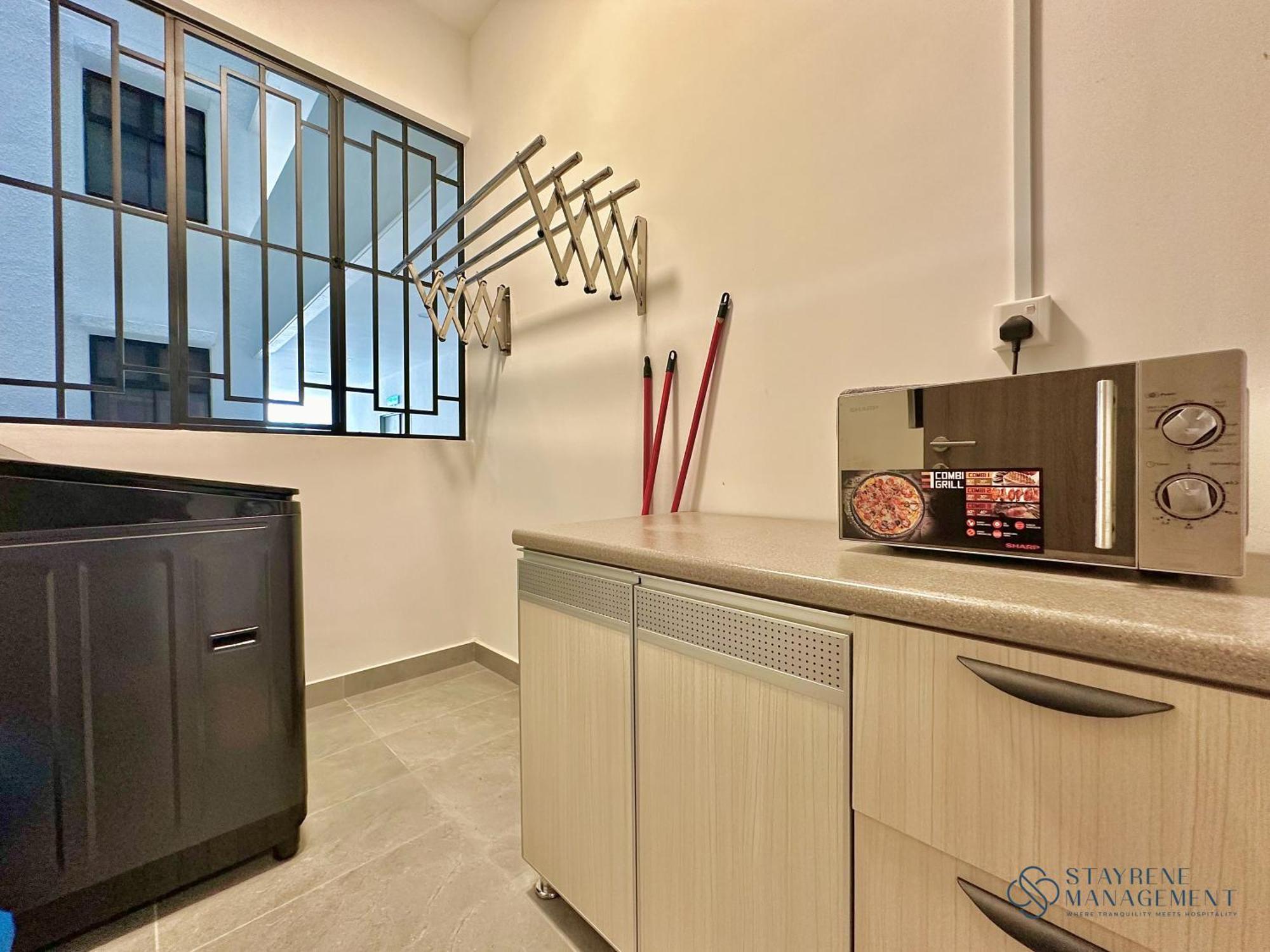 Twin Tower Residence Johor Bahru By Stayrene Oda fotoğraf